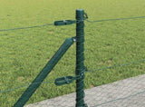 Welded Wire Fence with Concrete Base 50 x 0.6 m 3353545