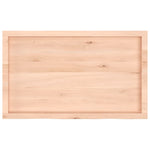 Bathroom Countertop 100x60x cm Untreated Solid Wood 3156040