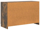 Sideboard Smoked Oak 89 x 34.5 x 77 cm Engineered Wood 895800