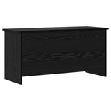 Storage Chest Black Oak 100 x 40 x 50 cm Engineered Wood 8011268