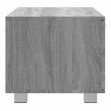 TV Cabinet Grey Sonoma 140x40,5x35 cm Engineered Wood 342627