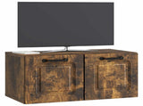 Wall-Mounted TV Cabinet Smoked Oak 59.5 x 31 x 30 cm 899390