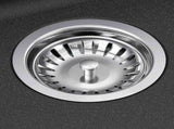 Kitchen Sink Single Basin Granite 42 x 46 x 31 cm Graphite 42053754