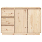 ZNTS Sideboard 111x34x75 cm Solid Wood Pine 813804