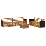 Sofa Sets 8 pcs Solid Acacia Wood 3384100