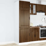 Kitchen Cupboard Lucca Brown Oak Engineered Wood 853874