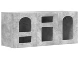 Sideboard Concrete Grey 100 x 35 x 59 cm Engineered Wood 891347