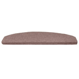 Self-adhesive Stair Mats 15 pcs Beige 80 x 24.5 x 3.5 cm 42038664