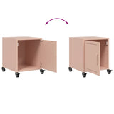 Bedside Cabinets 2 pcs Pink 36x39x43.5 cm Steel 846617