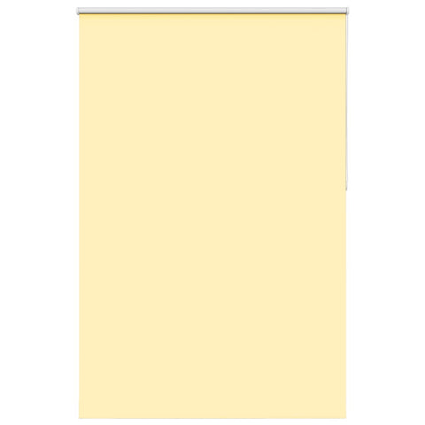 ZNTS Roller Blind Blackout Yellow 160x210 cm Fabric Width 156.6 cm Polyester 4012102