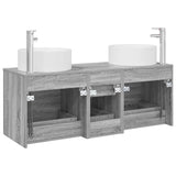 Bathroom Furniture Set 3 pcs Grey Sonoma 49.5 x 44.5 x 65.5 cm 3405960