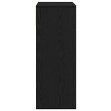 Book Cabinet Black 66x31x80 cm Engineered Wood 860293