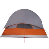 Family Tent 6-Person Grey Waterproof 94733