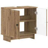 Bathroom Sink Cabinet EDE Artisan Oak 59.5 x 31.5x 59 cm 895914