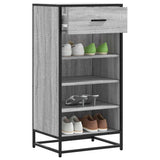 Shoe Rack Grey Sonoma 48x38x97.5 cm Engineered Wood 849212