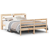 Bed Frame with Headboard without Mattress 120x190 cm Small Double 3306672