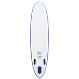 Stand Up Paddle Board Set SUP Surfboard Inflatable Blue and White 92202