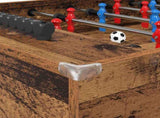 Foosball Table Old Wood 125 x 60.5 x 80 cm Engineered Wood 858891