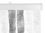 Insect Curtain Chenille Grey and White 90 x 200 cm 100% PP 42034455