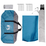 Party Tent Blue 400 x 400 x 320 cm Polyester and Steel 42028616