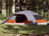 Family Tent Dome 6-Person Grey Waterproof 94725