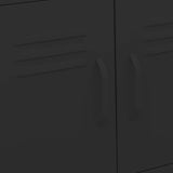 Storage Cabinet Black 60x35x56 cm Steel 336268