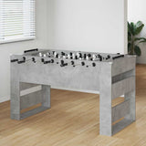 Foosball Table Concrete Grey 146.5 x 74 x 85 cm Engineered Wood 3378202