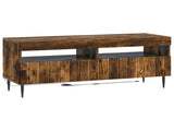 LED TV Cabinet Smoked Oak Engineered Wood 896550