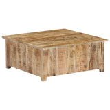 Coffee Table 70x70x30 cm Solid Mango Wood 247693