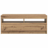 LED TV Cabinet Artisan Oak Engineered Wood 897874