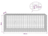 Gabion with 3.5 mm Wire and 5x2.5 cm Mesh 100x50x50 cm 3461828