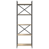 Bookshelf Sonoma Oak 56 x 34 x 171 cm Engineered Wood 883863