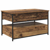 Coffee Table Old Wood 85 x 50 x 50 cm Engineered Wood 883055