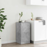 Apothecary Cabinet Concrete Grey 40x41x77.5 cm Engineered Wood 855190