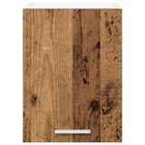 Hanging Cabinet 2 pcs Old Wood and White 30 x 31 x 40 cm 884127