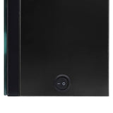 326519 LED Bathroom Mirror Cabinet Shining Black 62x14x60 cm