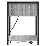 Bedside Cabinet Grey Sonoma 42 x 41 x 56 cm Engineered Wood 859426