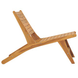 Garden Chair Natural Teak 49366
