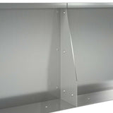 Retaining Wall 2 pcs 50 x 50 x 40 cm Galvanised Steel Silver 8015182