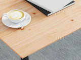 Coffee Table Natural 80 x 80 x 45 cm Solid Pine Wood 892767