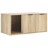 Cat Crate Furniture Sonoma Oak 100 x 49 x 45 cm Engineered Wood 8014753
