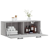 Wall Cabinet Grey Sonoma 100x36.5x35 cm Engineered Wood 830162
