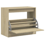 Shoe Cabinet Sonoma Oak 80x42x69 cm Engineered Wood 840003