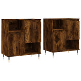 Sideboards 2 pcs Smoked Oak Engineered Wood 3190122