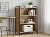 Book Cabinet 55.5 x 33 x 111 cm Engineered Wood Artisan Oak 8013913