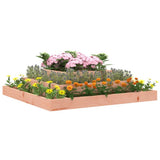 Planter 110x110x27 cm Solid Wood Douglas 823876