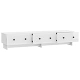 TV Cabinet High Gloss White 147 x 34.5 x 30 cm Engineered Wood 894019