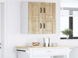 Wall Cabinet PORTO 2 pcs Sonoma Oak 60 x 31 x 40 cm 885270
