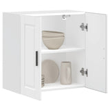 Kitchen Wall Cabinet Porto White Engineered Wood 854057