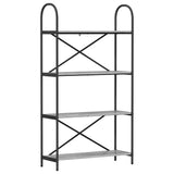 Bookshelf Grey Sonoma 80 x 30 x 146 cm Engineered wood 879896